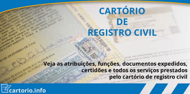 Cartório De Registro Civil O Que Faz Atribuições Funções Do Cartório Civil 0405