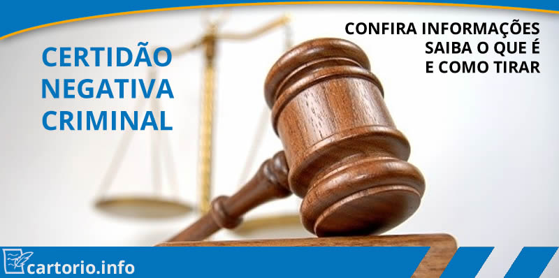 Tirar atestado de antecedentes criminais online - Certidão