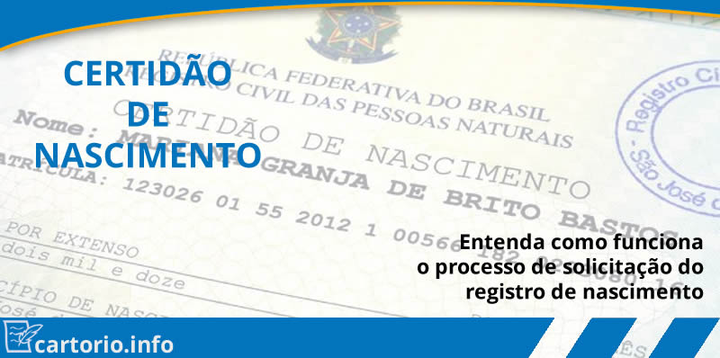 Como funciona o registro de nascimento